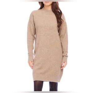 NWT Antonio Melani Cashmere Dress | Size Medium | taupe